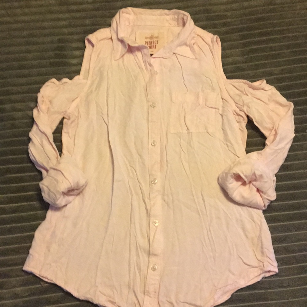 Kohl’s soft perfect shirt button down💓